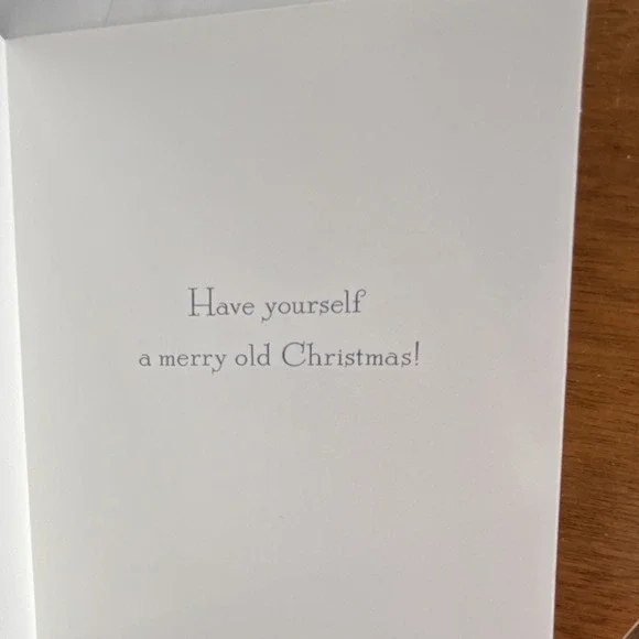 Hallmark Vintage Christmas Greeting Cards Lot Santa Reindeer Wreath Animals - Picture 4 of 16